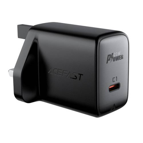 A4-PD20W شاحن حائط سريع 20W بمنفذ USB-C (مقبس بريطاني UK)