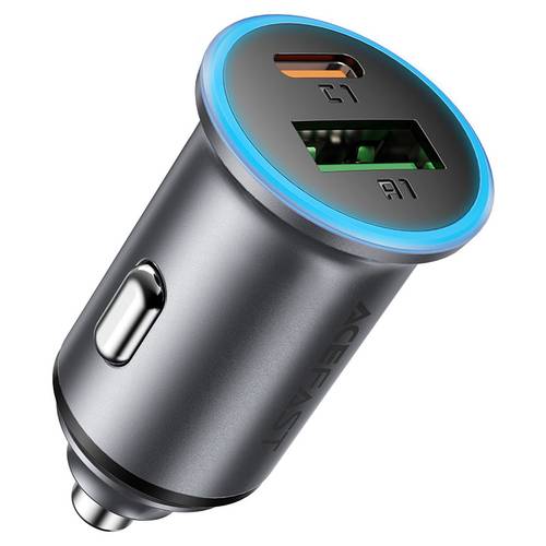 شاحن سيارة B15-65W  سريع بمنفذين USB-C و USB-A بقدرة 65W