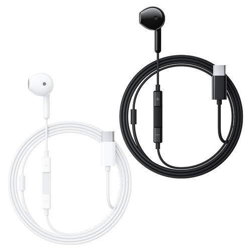 سماعة سلكية ACEFAST L9 بمنفذ USB-C مع مايكروفون وتحكم ثلاثي - لون ابيض