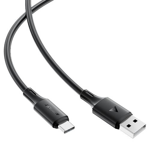 كابل شحن ونقل بيانات USB-A إلى USB-C من السيليكون ACEFAST C17-04 بقوة 3A وطول 1.2 متر
