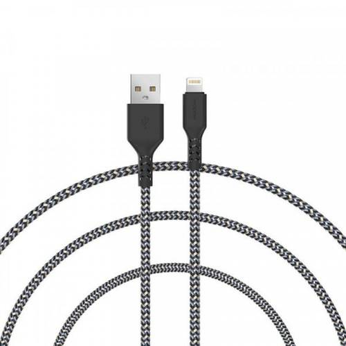  كيبل شحن USB ايفون ووبو 2 متر  قماشFB02