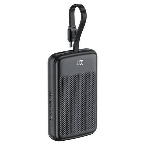  باور بانك ACEFAST M13 10000mAh شحن سريع 22.5W مع شاشة رقمية وكابل USB-C مدمج M13-10000