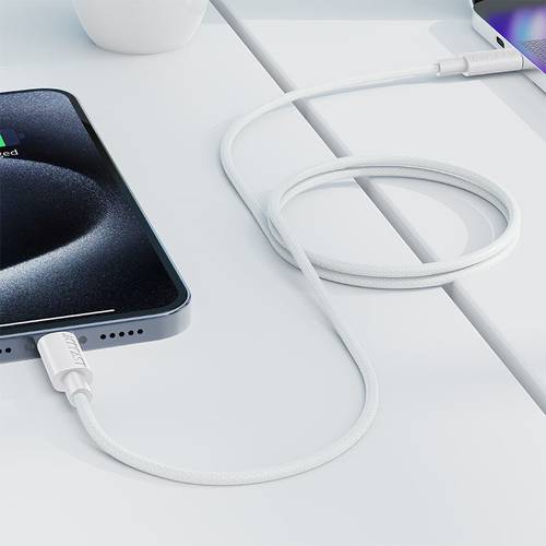 كيبل شحن ونقل بيانات USB-C إلى USB-C بقوة 60 واط من ACEFAST C18-03 بتصميم مجدول