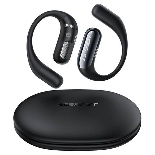 سماعات ACEFAST ACEFIT Air لاسلكية بتقنية Bluetooth 5.4 وتصميم مفتوح مع خطاف أذن – أسود