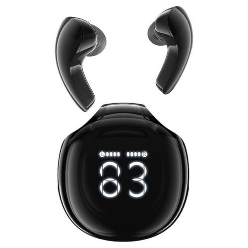سماعات إيربودز ACEFAST T9 Crystal Air اللاسلكية – لون أخضر أفوكادو – شاشة LED – بلوتوث 5.3