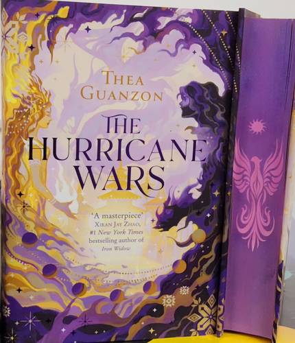 The Hurricane Wars Hardback Sprayed edge