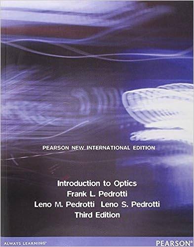 Introduction to Optics: Pearson New International Edition Paperback – 30 July 2013