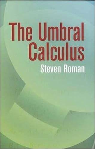 The Umbral Calculus (Dover Books on Mathematics) Paperback – 25 Mar. 2005