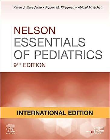 Nelson Essentials Of Pediatrics, International Edition 2022