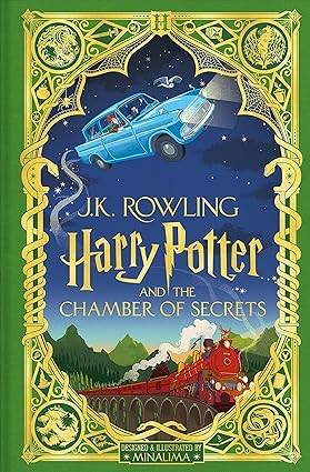 Harry Potter and the Chamber of Secrets: MinaLima Edition: Minalima Illustrated Edition (Harry Potter, 2) Hardcover – Illustrated, 26 Oct. 2021
