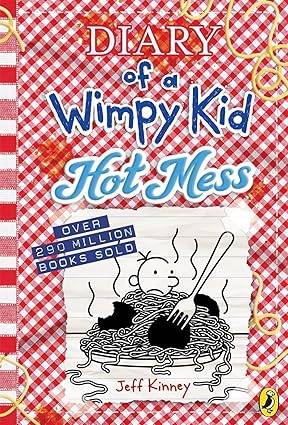 Diary of a Wimpy Kid: Hot Mess (Book 19): THE BRAND-NEW NUMBER ONE BESTSELLER (Diary of a Wimpy Kid, 19) Hardcover – 22 Oct. 2024 by Jeff Kinney