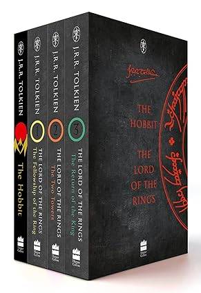 The Hobbit & The Lord of the Rings Boxed Set: The Hobbit, The Fellowship of the Ring, The Two Towers, The Return of the King Paperback – 3 Nov. 1997 by J. R. R. Tolkien