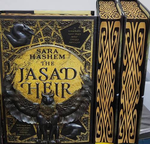 The Jasad Heir Hardback Sprayed edge