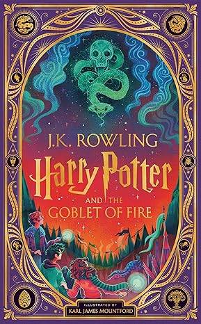 Harry Potter and the Goblet of Fire: A sumptuously illustrated gift book with magical interactive surprises (Interactive Illustrated Edition) Hardcover – 14 Oct. 2025 by J.K. Rowling