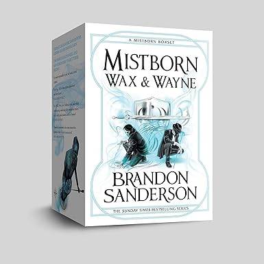 Mistborn Wax & Wayne The Complete Series: The Alloy of Law, Shadows of Self, The Bands of Mourning, The Lost Metal Paperback – 18 Jan. 2024 by Brandon Sanderson
