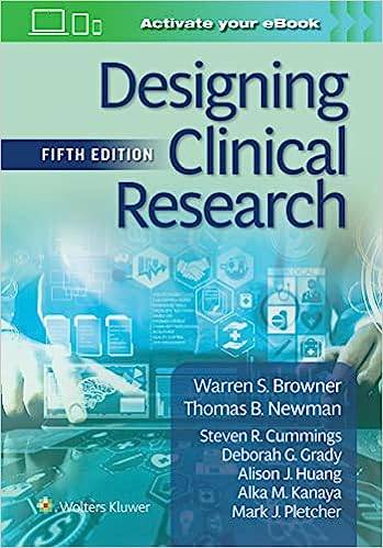 Designing Clinical Research
