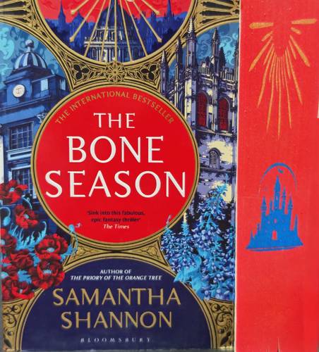 The Bone Season Paperback Sprayed edge