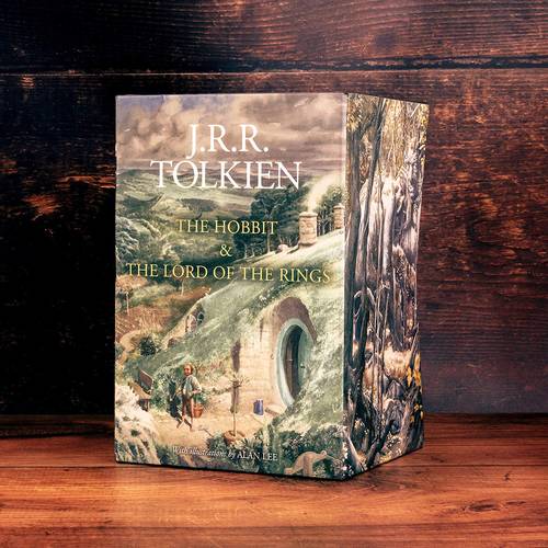 The Hobbit & The Lord of the Rings Boxed Set: The Complete Illustrated Middle-earth Quest in a Premium Gift Edition by J. R. R. Tolkien
