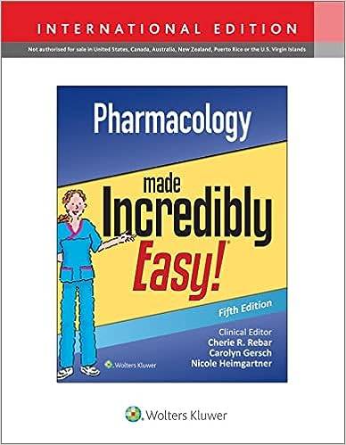Pharmacology Made Incredibly Easy (Incredibly Easy! Series®) Paperback – 19 May 2022