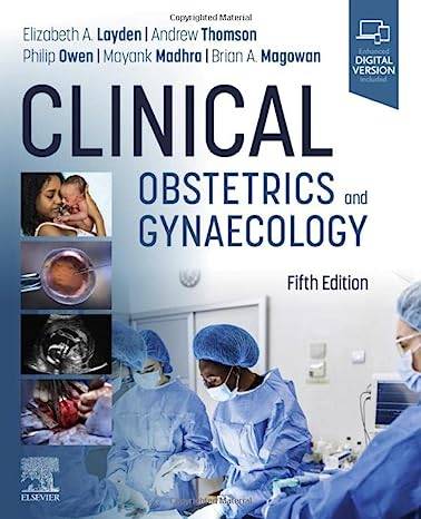 Clinical Obstetrics And Gynaecology 2022