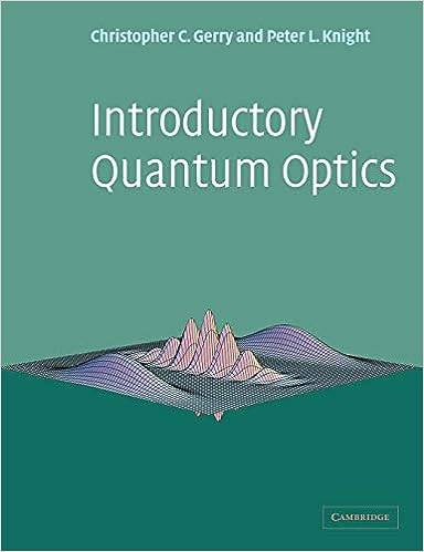 Introductory Quantum Optics Paperback – Illustrated, 22 Nov. 2004