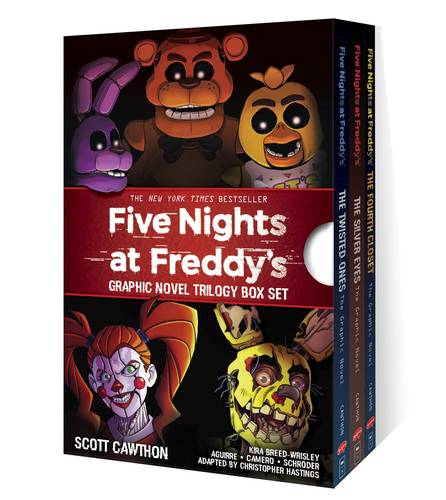 Five Nights at Freddy's Graphic Novel Trilogy Box Set Product Bundle – October 3, 2023 by Scott Cawthon