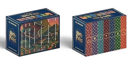 Harry Potter Paperback Box Set Books 1-7 (Deluxe Edition with Stenciled Edges) Paperback – 2 Sept. 2025 by J K Rowling