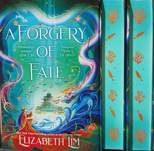 A Forgery of Fate: the New York Times bestselling romantic fantasy standalone (Spray Edge) Hardcover   2025 by Elizabeth Lim