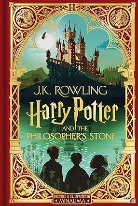 Harry Potter and the Philosopher’s Stone: MinaLima Edition: Minalima Illustrated Edition (Harry Potter, 1) Hardcover – Illustrated, 20 Oct. 2020
