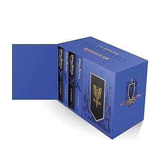 Harry Potter Ravenclaw House Editions Hardback Box Set Hardcover – 11 Nov. 2021 by J.K. Rowling