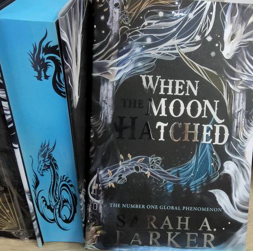 When the Moon Hatched Hardcover Sprayed Edge