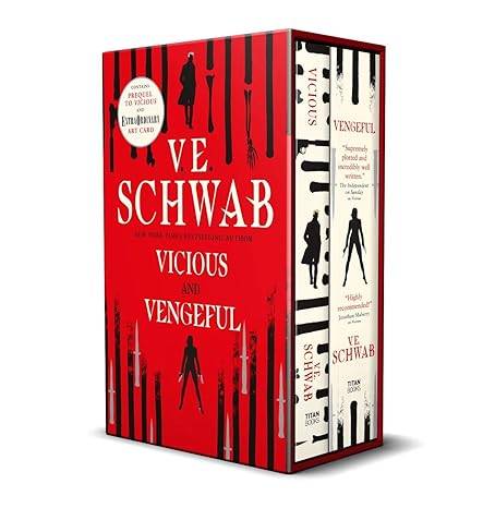 Vicious/Vengeful slipcase: V.E. Schwab Paperback – Box set, 27 Oct. 2021