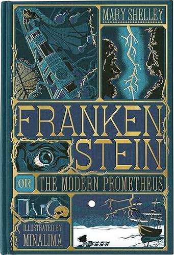 Frankenstein (MinaLima Edition): A Great Fall or Halloween Read Hardcover – 28 Oct. 2025 by Mary Shelley