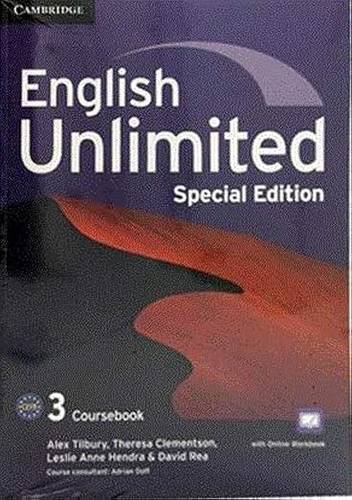 English Unlimited Level 3 Coursebook with Online Workbook and Workbook Special Updated Saudi Edition