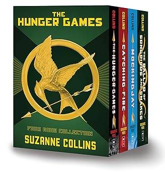 Hunger Games 4-Book Hardcover Box Set (The Hunger Games, Catching Fire, Mockingjay, The Ballad of Songbirds and Snakes) Hardcover – October 6, 2020 by Suzanne Collins