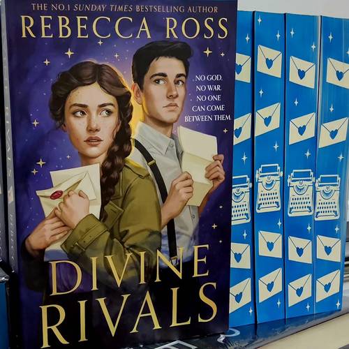 Divine Rivals Paperback Sprayed Edge