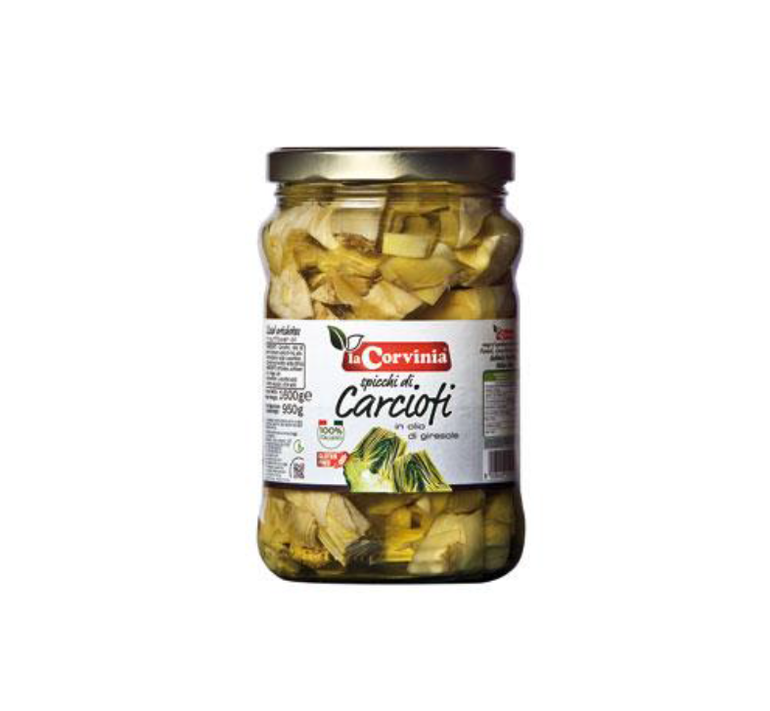 Artichoke with stem