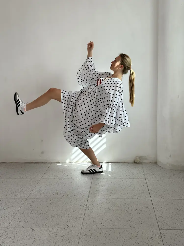 Sherlin Dress - polka dots