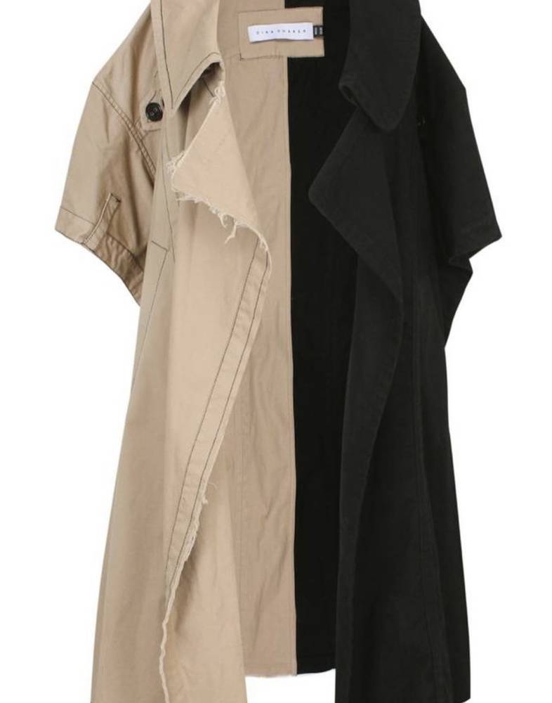 Oversized trench coat
