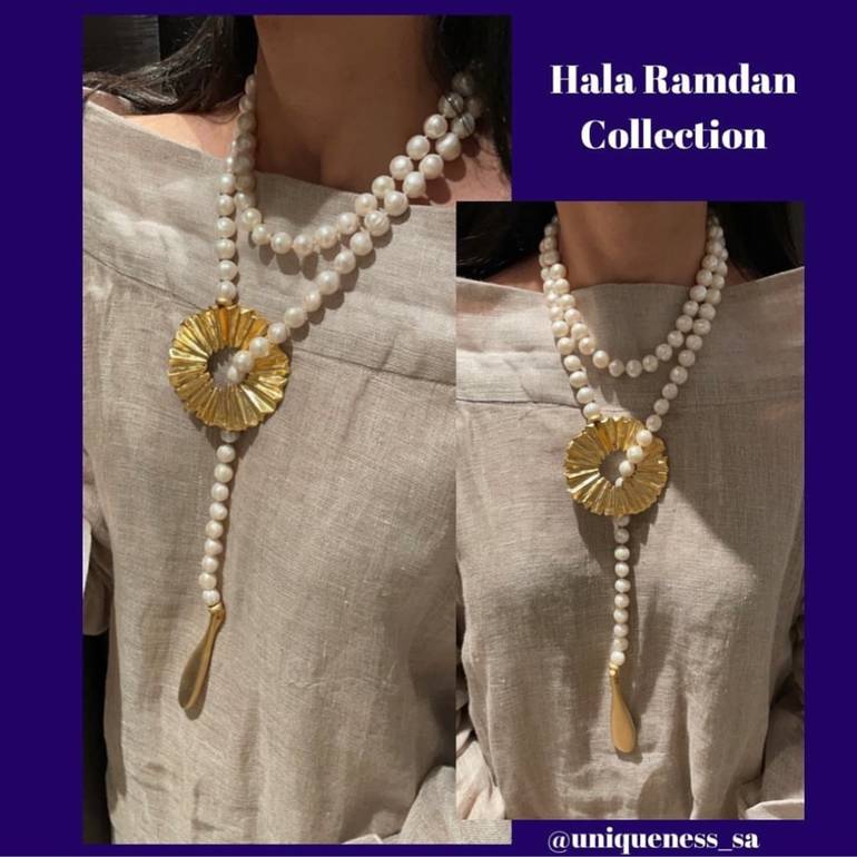 pearly necklace 