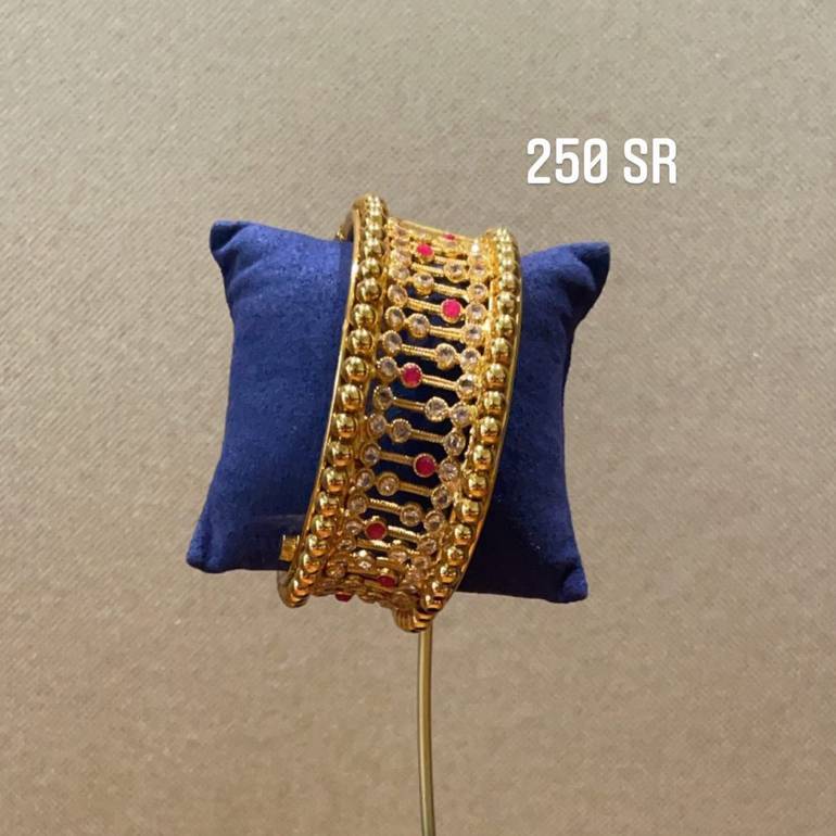 red and gold bracelet -#89