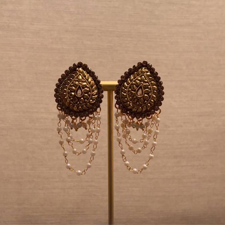 pearly earrings - #27