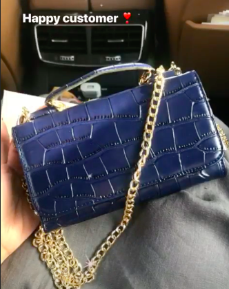 wallet bag - navy blue 