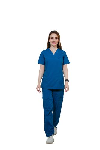 Adlast Ocean Anti-Static Unisex Scrub Set 8054