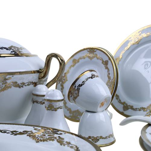 أطقم منزلية فاخرة ذهبية50573