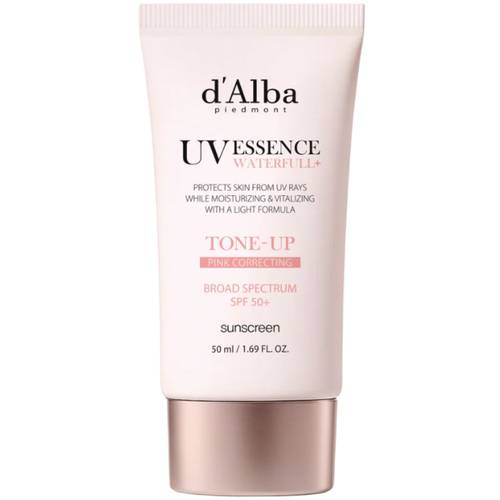 واقي شمس مرطب مع مصحح لون وردي SPF50+ دالبا 50مل