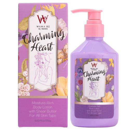 لوشن مرطب للجسم Charming Heart وانا بي باي نتالي 250غ