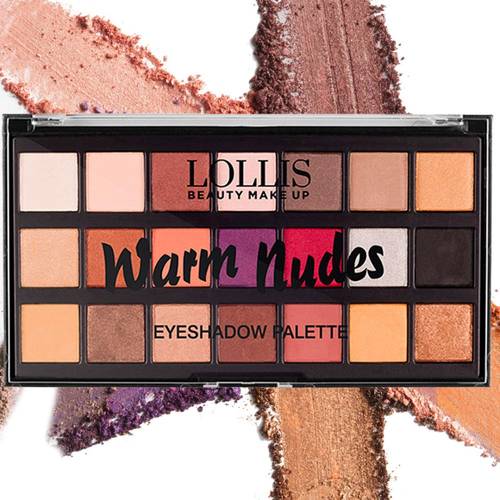 Lollis Warm Nudes Eyeshadow Palette 42g