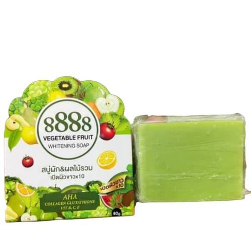 8888Vegtable Fruit Whithning Soap 80g