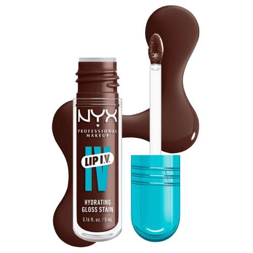 Nyx Espresso Soak Lip I.V Hydrating Lip Gloss Stain 5ml